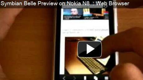 Demo di Symbian Belle sul Nokia N8