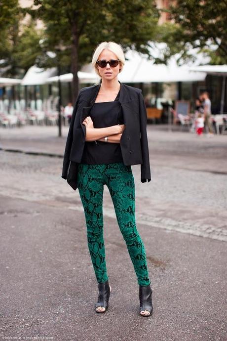 Trend: Snake Print Pants