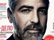 GEORGE CLOONEY copertina "GQ" Russia