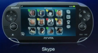 Playstation Vita : Skype, Facebook, FourSquare mostrati in immagini