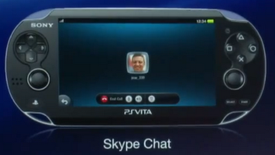 Playstation Vita : Skype, Facebook, FourSquare mostrati in immagini