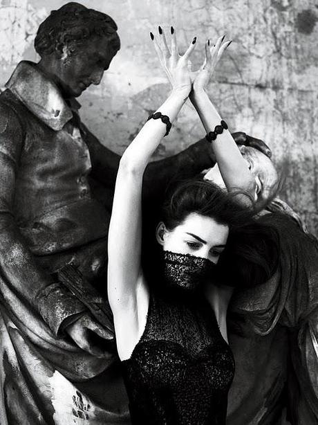 Anne Hathaway by Mert Alas and Marcus Piggott | Interview September 2011 | Styled by Karl Templer