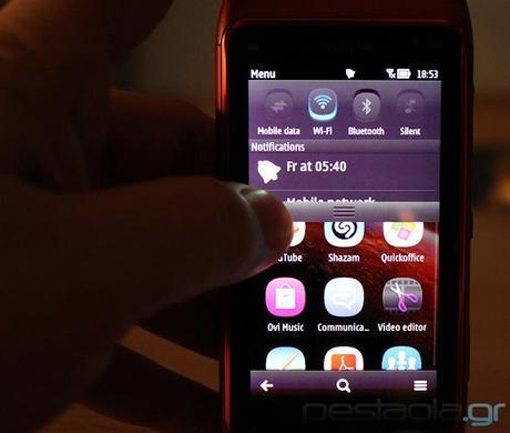 Symbian Belle su smartphone Nokia : Focus video e foto Nokia N8 Symbian Belle σε φωτογραφίες