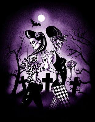 Rockabilly Zombie Girls (by ScreamingDemons)