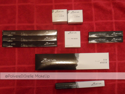 Haul: Ordine Zoeva & Swatches