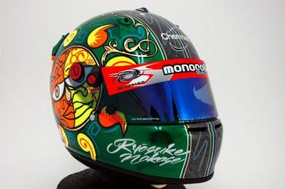 Arai GP-5 S by K Office Brush Job