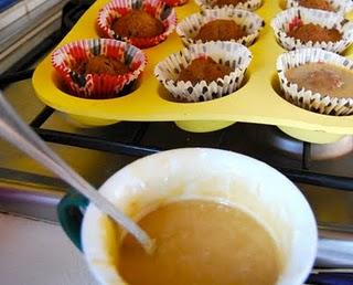 Cupcakes con glassa al caffè