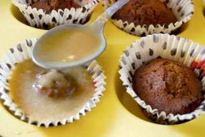 Cupcakes con glassa al caffè