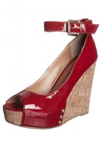 Chinese Laundry SMOOTH TALKER - Peep-toes - red