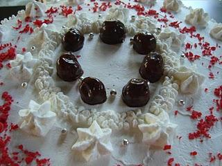 Torta panna e cioccociliegie