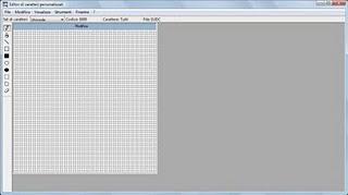 Programmi nascosti in Windows: Editor Caratteri