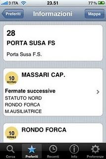 L'app Bus Torino Plus , i mezzi pubblici in tempo reale.