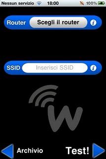WPA Tester l'app per testare la connessione Wi-Fi casalinga.