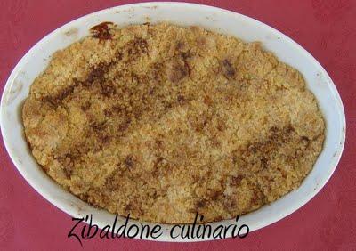 Crumble di mele