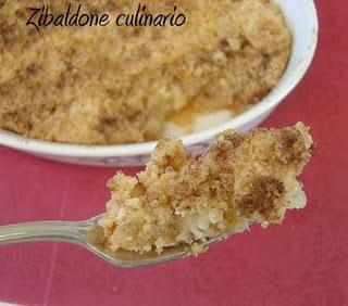 Crumble di mele