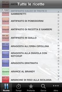 Ricette semplici e veloci con l'app ''Ricette''