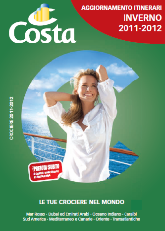 Disponibile online il catalogo Costa Crociere Inverno 2011-2012