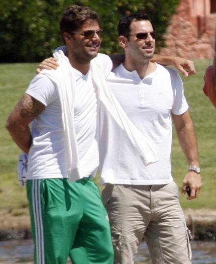 Porto Cervo: Ricky Martin e Carlos Gonzalez allo scoperto