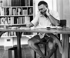 Anche Hemingway scriveva con il caldo, ma io non ho le sue capacità e non scrivo da Cuba.