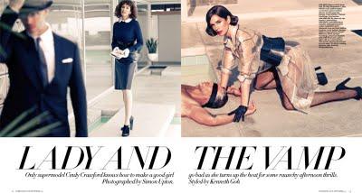 Cover Girl/ Cindy Crawford su Harper's Bazaar