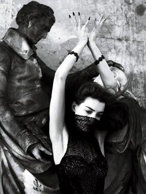 Cover Girls / Anne Hathaway on Interview Magazine