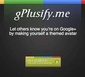 GPlusify creare un avatar in stile Google Plus