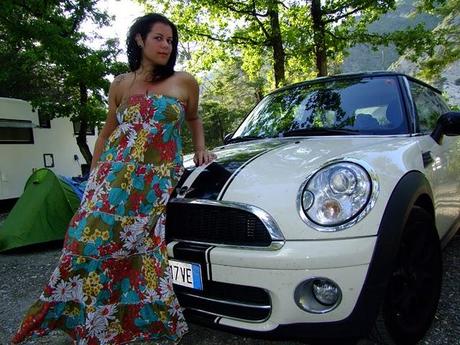 Guitar & flower dress