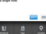 note, appunti, immagini altro ancora l'app Evernote vers 4.1.0