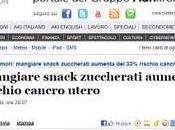 Tumori, zucchero latte