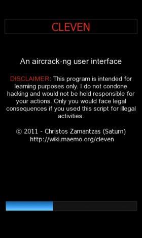 Cleven-N900-2 Hacking WIFI diventa più facile con Cleven per lo smartphone Nokia N900 : Guida e Download