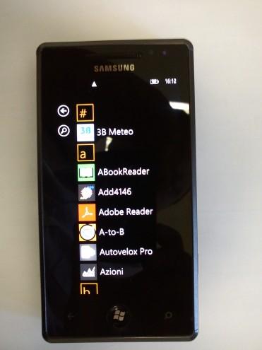 Novità Windows Phone 7 Mango