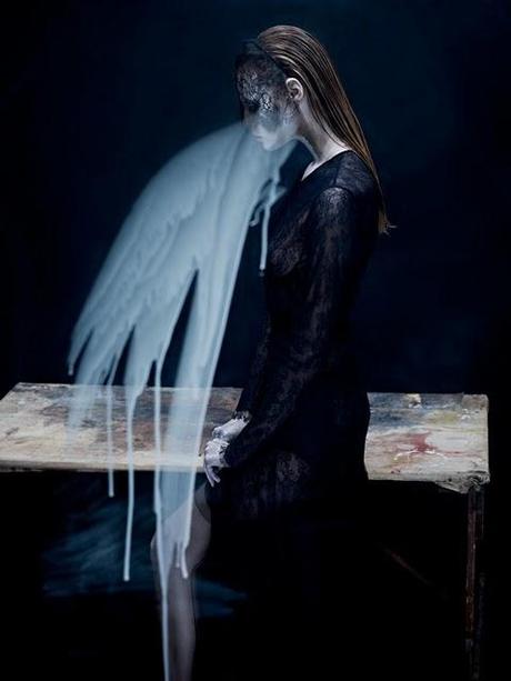 Fall 2011 issue Dansk magazine | Magdalena Frackowiak by Aitken Jolly | styled by Anders Solvsten Thomsen