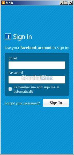 ftalk-interfaccia ftalk-interfaccia