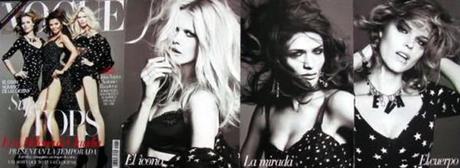 Eva, Helena e Claudia in Dolce & Gabbana su Vogue Spain