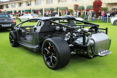 Lamborghini Aventador rolling chassis