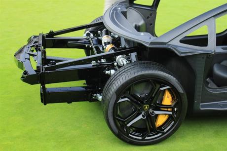 Lamborghini Aventador rolling chassis