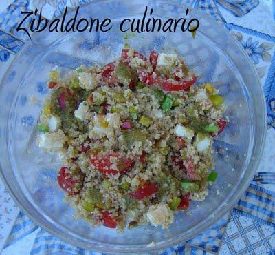 Cous cous ai peperoni e feta