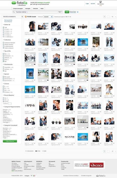 Fotolia presenta versione 