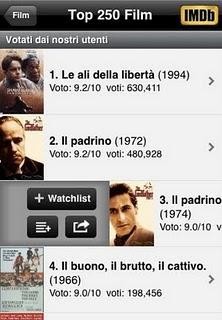 L'app IMDb Film & TV il più grande database di informazione sui film su iPhone e iPad.