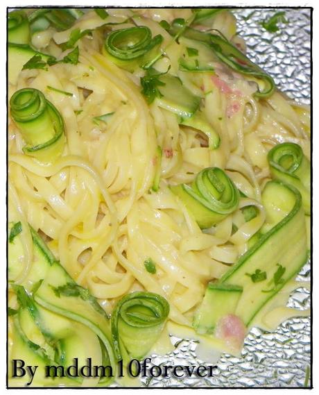 CARBONARA DI ZUCCHINE