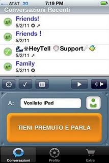 HeyTell, l'app multipiattaforma per la chat vocale.