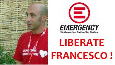 Liberate Francesco! Appello per l'operatore di Emergency