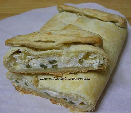 Strudel Salato con Ricotta e Fagiolini