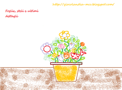 Mamma mi aiuti a disegnare? Un vaso di fiori in 7 step