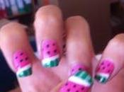 Nail art: cocomero!