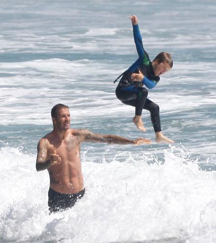 David Beckham: Il papà più tenero dell'estate