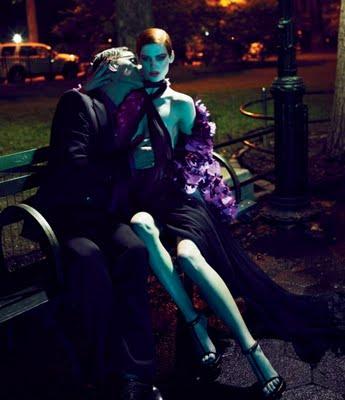 Gucci fall winter 2011 2012 collection for Interview magazine