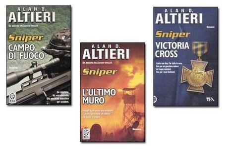 Copertine serie Sniper Alan D. Altieri