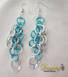 orecchini chainmaille