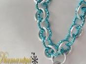 Chainmaille: parure turchese.